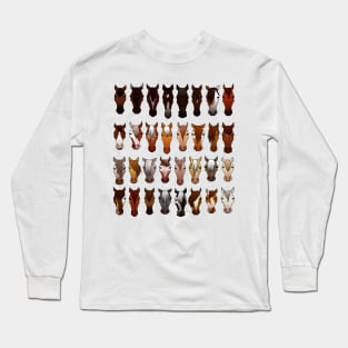 Horses Long Sleeve T-Shirt